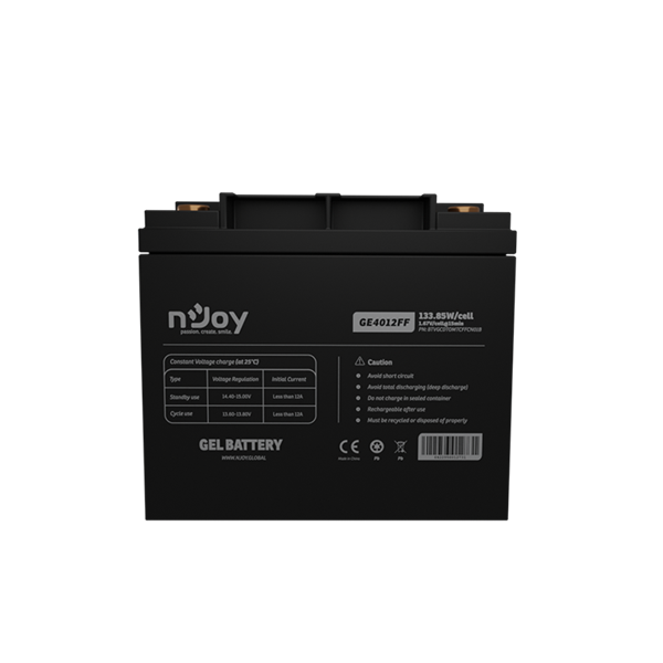 NJOY akkumulátor - GE4012FF (12V/40Ah, T6, zárt, gondozás mentes, GEL) - Image 4
