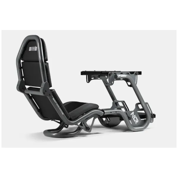 Next Level Racing Szimulátor cockpit - F-GT Pro Formula és GT Racing cockpit Grey Edition (Formula ülés; tartó konzolok)