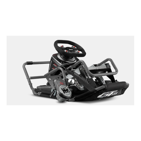 Next Level Racing Szimulátor cockpit - GT-LITE Grey Edition (Formula ülés; tartó konzolok) - Image 2