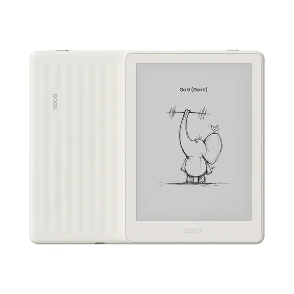 Onyx_BOOX_e-book_6_-_Go_6_Gen2_Feher_HD_ePaper_vilagitas1448x1072_Octa_3GB32GB_Dual-WiFi_BT5_1500mAh_A11-i538280.webp Onyx BOOX e-book 6" - Go 6 Gen2 Fehér (HD ePaper, világítás,1448x1072; Octa, 3GB/32GB, Dual-WiFi; BT5; 1500mAh; A11) - Image 1