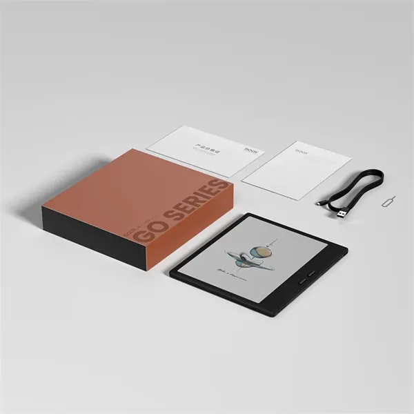 Onyx BOOX e-book  7" - Go Color 7 Gen2 Fekete (Eink Carta, világítás,1680x1264; Octa, 4GB/64GB, Dual-WiFi; BT5; 2300mAh)