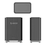 Orico DAS - 9728C3-EU-BK (2x 2,5/3,5 HDD/SSD -> USB-A/C, Max.: 44TB, fekete) - Image 2
