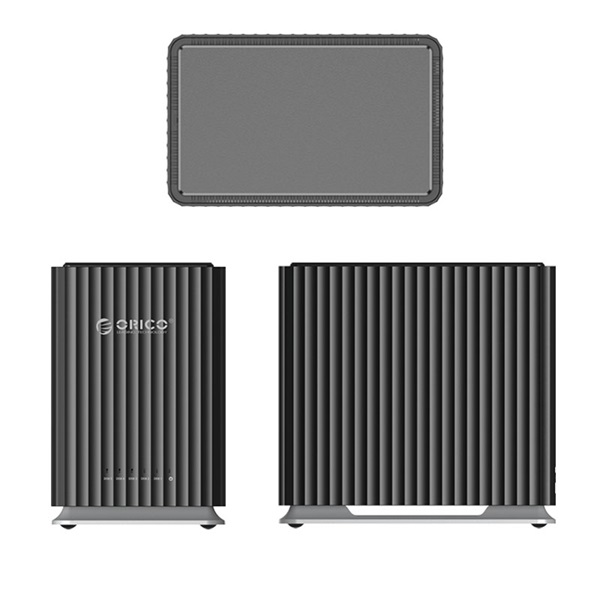 Orico DAS - 9758C3-V1-EU-BK (4x 2,5/3,5 HDD/SSD -> USB-A/C, Max.: 110TB, fekete) - Image 2