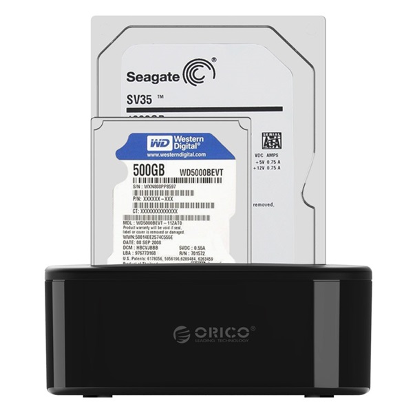 Orico_HDDSSD_Dokkolo_-_6218US3-EU-BK_2535_HDDSSD_-_USB-A_Max_16TB_fekete-i326049.jpg Orico HDD/SSD Dokkoló - 6218US3-EU-BK/80/ (2,5"/3,5" HDD/SSD -> USB-A, Max.: 16TB, fekete) - Image 2
