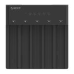 Orico HDD/SSD Dokkoló - 6558US3-C-EU /125/ (5x 2,5"/3,5" HDD/SSD -> USB-A, Max.: 16TB, fekete)