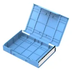 Orico HDD védőtok - PHP35-V1-BL /150/ (3,5", anti-statikus, porálló, kék) - Image 3