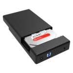 Orico Külső HDD/SSD Ház 3.5"/2,5" - 3588US3-V1-EU-BK/53/ (USB-A 3.0, Max.: 16TB, fekete) - Image 4