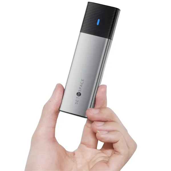 Orico Külső M.2 ház - STPWDM2-G2-GY (USB-A/C -> M.2 NVMe, Max.: 8TB, 10 Gbps) - Image 3