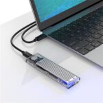 Orico Külső M.2 ház - TCM2-C3-BK/19/ (USB-C 3.1 -> M.2 NVMe, Max.: 2TB, 10 Gbps, fekete) - Image 5