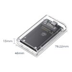 Orico Külső mSATA ház - TC10-MS-GR (USB-C -> mSATA, Max.: 8TB, 5 Gbps) - Image 2