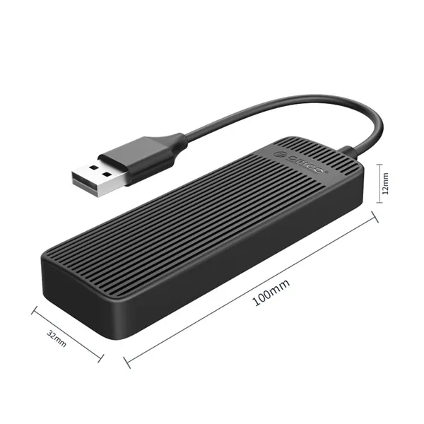 Orico USB2.0 Hub Black - Image 4