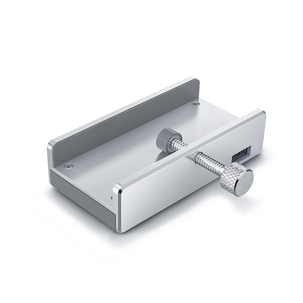 Orico USB3.0 Hub - MH4PU-SV /161/(4 port, Bemenet: USB-A, Kimenet: 4xUSB-A, rögzíthető, ezüst) - Image 2