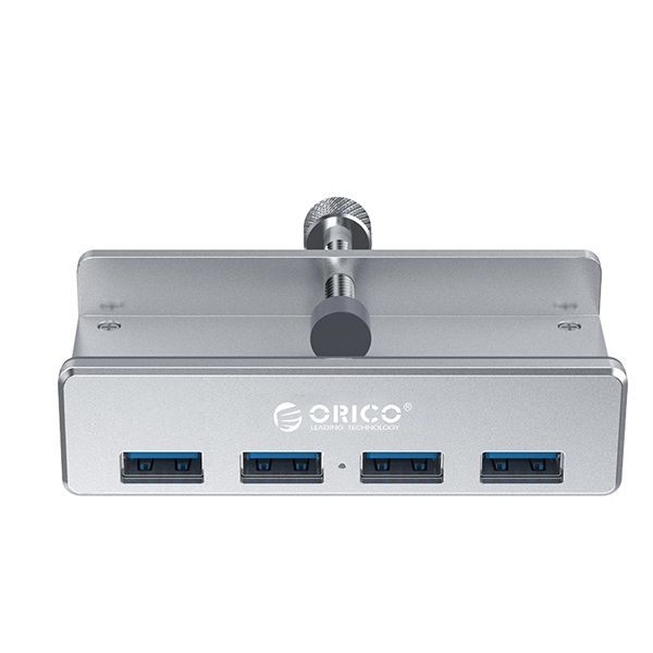 Orico USB3.0 Hub - MH4PU-SV /161/(4 port, Bemenet: USB-A, Kimenet: 4xUSB-A, rögzíthető, ezüst) - Image 3