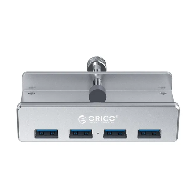 Orico USB3.0 Hub - MH4PU-SV /161/(4 port, Bemenet: USB-A, Kimenet: 4xUSB-A, rögzíthető, ezüst) - Image 3