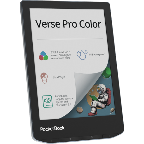 PocketBook Verse Pro Color PB634 6" E-book olvasó 16GB Stormy Sea - Image 7