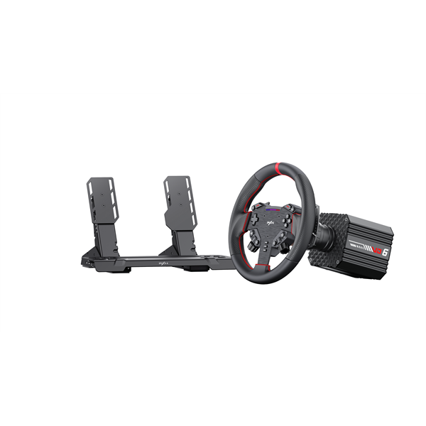 PXN csomag - VD6 PC Szimulátor szett (Direct Drive, VD6 bázis + WAS kormány + PD HM pedál + bilincs, fekete) - Image 3