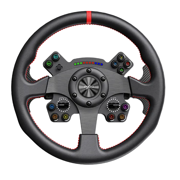 PXN kiegészítő - WCS R2 kormánykerék (RGB, 330mm)