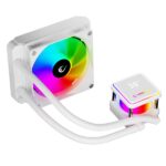 Rampage CPU Water Cooler - INFINITE V120 (36,9dB max., 98,54 m3/h; 12cm, A-RGB LED, fehér) - Image 3