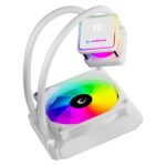 Rampage CPU Water Cooler - INFINITE V120 (36,9dB max., 98,54 m3/h; 12cm, A-RGB LED, fehér) - Image 4