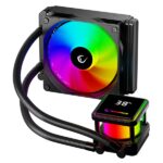 Rampage CPU Water Cooler - INFINITE V120 (36,9dB max., 98,54 m3/h; 12cm, A-RGB LED, fekete) - Image 2