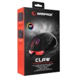 Rampage Egér Gamer - SMX-G38 CLAW (7200DPI, 8 gomb, makro, RGB LED, 1,8m harisnyázott kábel, fekete) - Image 9