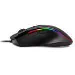 Rampage Egér Gamer - SMX-G72 GREEDY RGB (4800DPI, 8 gomb, makro, RGB LED, 1,7M kábel, fekete) - Image 2