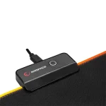Rampage Egérpad - MP-21 (252*328*3mm; fekete, RGB LED) - Image 5