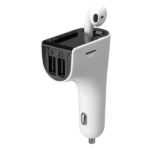 S-Link FM Transmitter - SL-BT245 Bluetooth  (BT5.0.; Dual USB, MicroSD; 3A USB gyorstöltő, +1 db fülhallgató) - Image 2