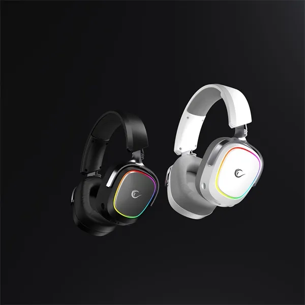 Rampage Fejhallgató - RETSU (1000mAh, Bluetooth+kábel+2,4Ghz, mikrofon, hangerőszabályzó, nagy-párnás, RGB, fekete) - Image 9