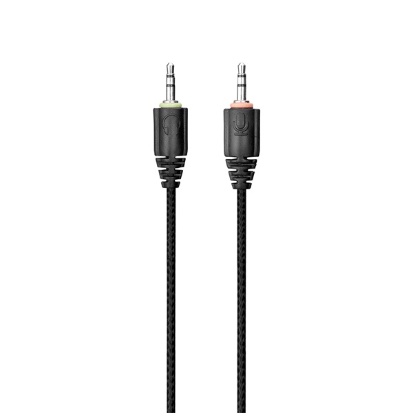 Rampage Fejhallgató - RM-K29 THUNDER (mikrofon, 3,5 mm Jack, hangerőszabályzó, nagy-párnás, fekete, RGB LED) - Image 8