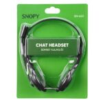 Snopy Fejhallgató - SN-660 Office (mikrofon, 3.5mm jack, hangerőszabályzó,  fekete) - Image 7