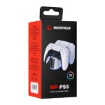 Rampage Gamepad töltő - RP-PS5 (dokkoló 2x PS5 kontroller töltéséhez, fehér) - Image 7