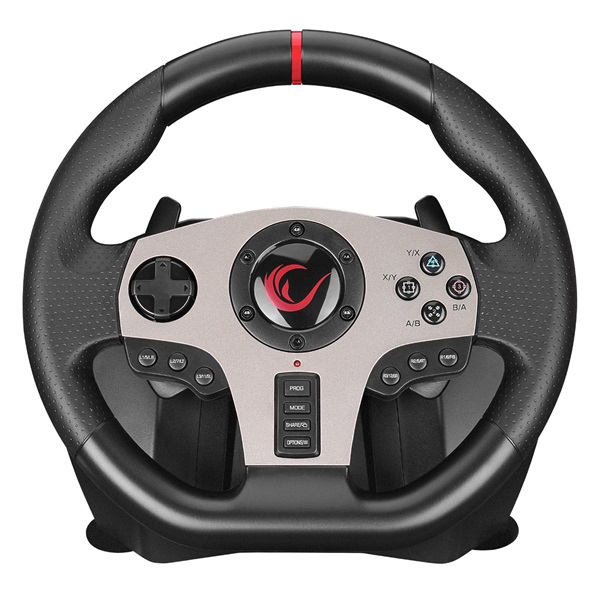 Rampage Gamer kormány - V902  (PC, 3 pedál+váltókar, vibrálás) - Image 2