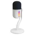 Rampage Mikrofon - ARPEJ (állvány, RGB, kardioid, 50 Hz–18 kHz, fehér) - Image 2