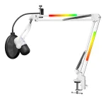 Rampage Mikrofon - ARPEJ (állvány, RGB, kardioid, 50 Hz–18 kHz, fehér) - Image 4
