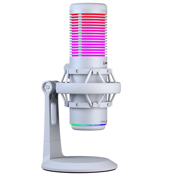 Rampage_Mikrofon_-_BEMOL_USB_PCMACAndroid_zajelnyomo_allvany_feher_2m_kabel_RGB-i453711.jpg Rampage Mikrofon - BEMOL (USB, PC/MAC/Android, zajelnyomó, állvány, fehér, 2m kábel, RGB) - Image 1