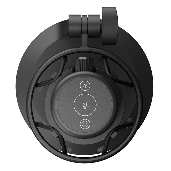 Rampage Mikrofon - BEMOL (USB, PC/MAC/Android, zajelnyomó, állvány, fekete, 2m kábel, RGB) - Image 7