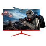 Rampage Monitor 27" - BLAZE BL27R165C (VA, 165Hz, 1ms, 16:9, 1920x1080, 220cd/m2, HDMI, DP, fekete, FreeSync, ívelt)