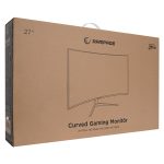 Rampage Monitor 27" - BLAZE BL27R165C (VA, 165Hz, 1ms, 16:9, 1920x1080, 220cd/m2, HDMI, DP, fekete, FreeSync, ívelt) - Image 7