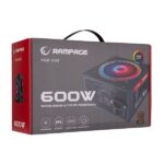 Rampage Tápegység - 600W RGB-600  (80 Plus Bronze; RGB, 12cm ventilátor, Aktív PFC) - Image 5