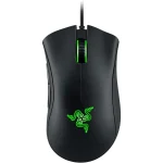 Razer Egér - DeathAdder Essential (Optikai, 6400DPI, 5 gomb, harisnyázott kábel, fekete)