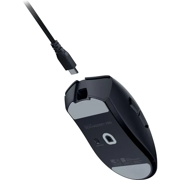 Razer Egér - DeathAdder V4 Pro (Optikai, 45000DPI, 6 gomb, fekete) - Image 2