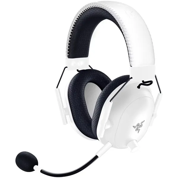 Razer Fejhallgató - Blackshark V2 Pro White (Bluetooth, mikrofon, hangerőszabályzó, fehér)