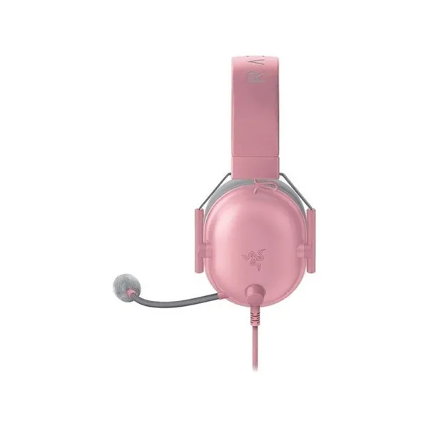 Razer Fejhallgató - Blackshark V2 X Pink (3,5mm Jack, mikrofon, hangerőszabályzó, 1,3m kábel, rózsaszín) - Image 2