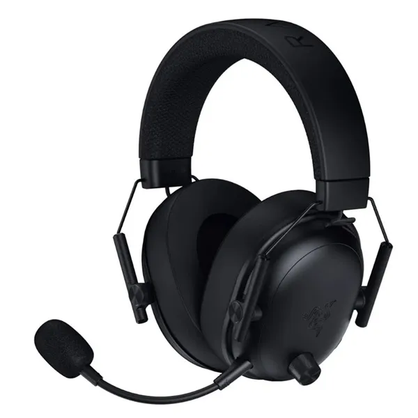 Razer Fejhallgató - Blackshark V3 (Bluetooth, mikrofon, 3.5mm jack, hangerőszabályzó, fekete)
