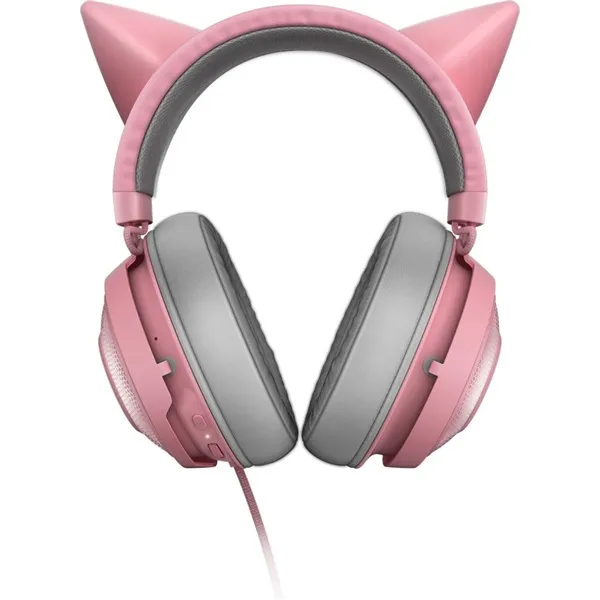 Razer Fejhallgató - Kraken Kitty V2 Pro (USB, mikrofon, hangerőszabályzó, 2m kábel, rózsaszín) - Image 3