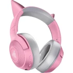 Razer Fejhallgató - Kraken Kitty V2 Pro (USB, mikrofon, hangerőszabályzó, 2m kábel, rózsaszín) - Image 2