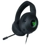 Razer Fejhallgató - Kraken V3 X (USB, mikrofon, hangerőszabályzó, 1,8m kábel, fekete)