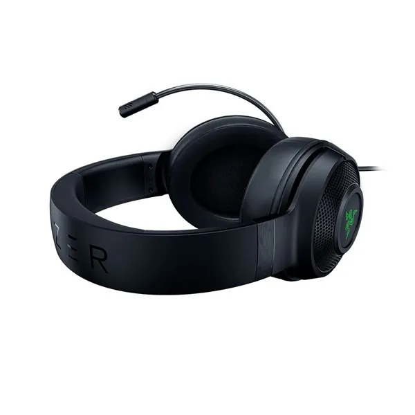Razer Fejhallgató - Kraken V3 X (USB, mikrofon, hangerőszabályzó, 1,8m kábel, fekete) - Image 4