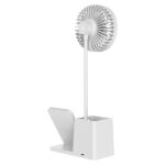 S-Link Asztali Ventilátor - SL-M9055 (Wireless charge 10W, fehér) - Image 4